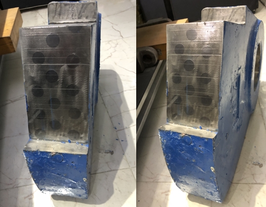 batang tiup dengan batang paduan