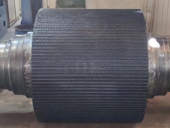 Alloy stud surfacing welding roller press