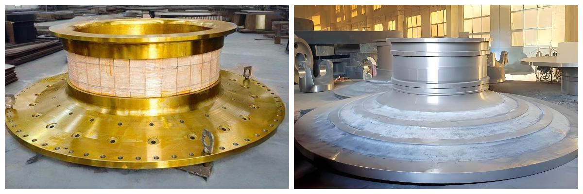 Penutup ujung ball mill terintegrasi