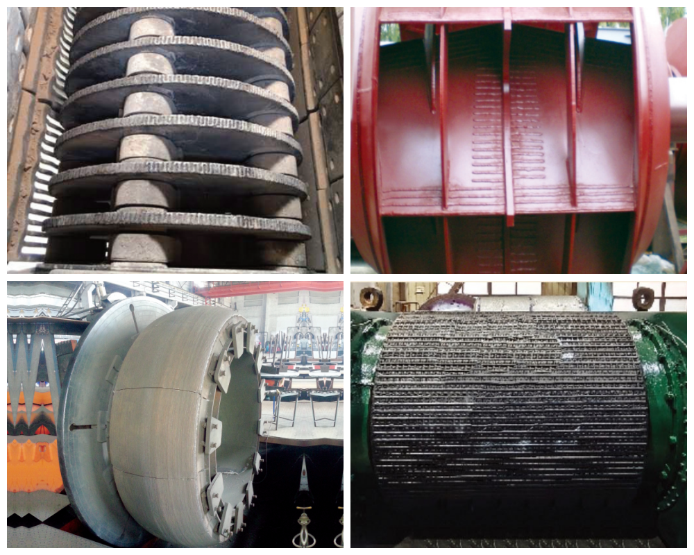 Kawat inti fluks dan elektroda hardfacing